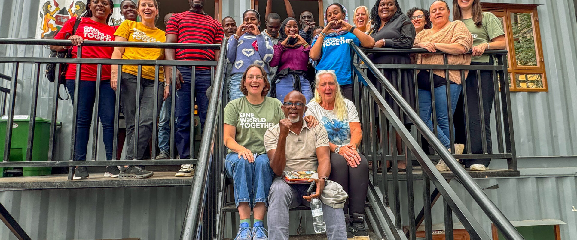 One World Together visits the Kiamaiko Resilience Hub, a space built by the community for the community.